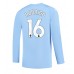 Maillot de foot Manchester City Rodri Hernandez #16 Domicile vêtements 2023-24 Manches Longues